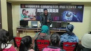 Data Entry Class started On. Success computer institute. Motihari