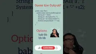 Day 27 | Daily Java interview question | 