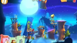 Angry Birds 2-Bamboo Forest Boarneo Level-1074 Three Star Walkthrough