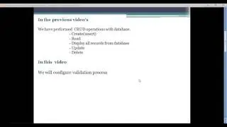 Spring MVC - 14 (Spring MVC   Validation Part   I)