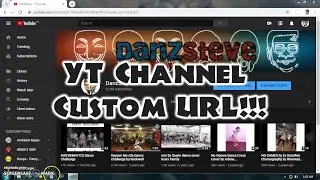 YouTube Channel Custom URL 2020