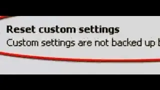 How to reset Autocad settings to default