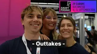 Behind the Scenes auf der Zukunft Personal 2024 – Unsere lustigsten Outtakes