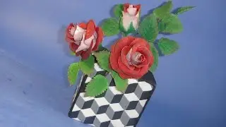 Роза Осирия. Цветы из мастики. Gumpaste flowers. Rose Osiria.