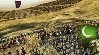 Ангорская Битва | Империя Тамерлана VS Османская Империя | Historical Cinematic Battle