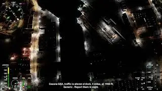 Microsoft Flight Simulator 2020 - Bilbao at night