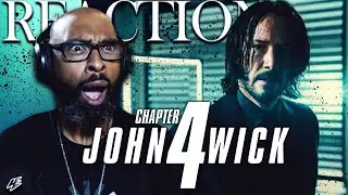John Wick 4 Trailer Reaction - "Perhaps the most thrilling trailer I've seen in a long time"