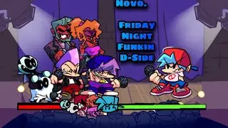 Novo Mod De Friday Night Funkin Mod D-side Mais Hardcore do que o Normal!!