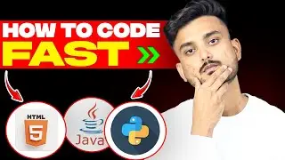 3 Tips To Code Faster - Hindi