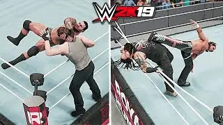 WWE 2K19 All Royal Rumble Finishers!!