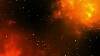 Fire Particles Background Fire Effect Video Copyright Free
