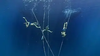 KIDS LEARN TO FREEDIVE in Malaysia. 6 YR Old Touched the Bottom of the Deep Ocean. PART 1 of 2