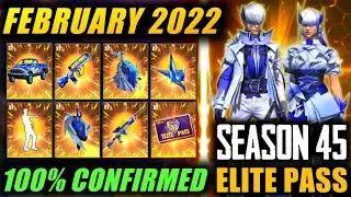 FEBRUARY ELITE PASS FREE FIRE 2022 | SEASON 45 ELITE PASS FREE FIRE | NEXT ELITE PASS IN FREE FIRE