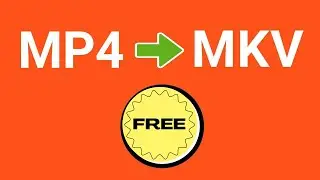 How to Convert MP4 To MKV | Change Video Format Free
