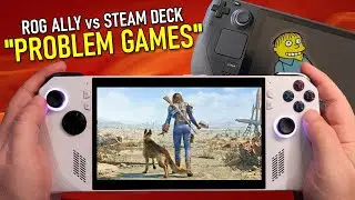ROG ALLY vs Steam Deck "Problem Games" - Fallout