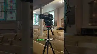 Filming a musical concert with over 100 choir singers