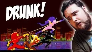 Drunk. Billigerent. Hiccups. (Speedrunners)