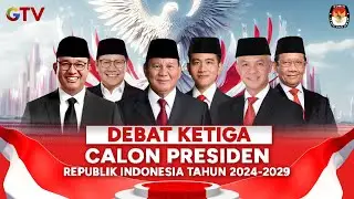 LIVE - Debat Ketiga Calon Presiden Pemilu 2024