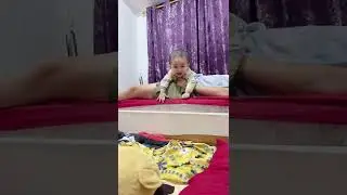 Si bayi nangis mau ikut mami
