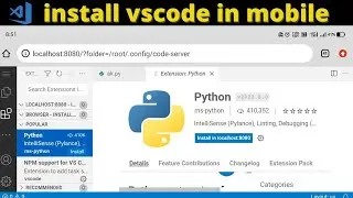 How to Install VS Code on Android | VS Code on Android | visual studio code termux