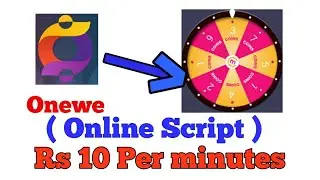 Onewe app online script || One we online earn money by spin & earn || Paytm Cash offer on telegram