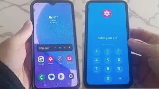 How to lock your gallery on samsung A23 | How to set password on gallery in A23