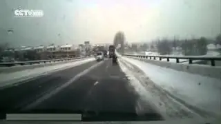 Man miraculously survives after being run over by truck