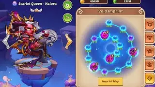 Idle Heroes - Scarlet Queen Halora V4 + LV 350 | Aspen Dungeon Death 100 | Kim Cuong Game