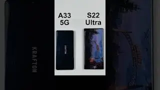 Samsung A33 5G vs S22 ULTRA PUBG TEST | Exynos 1280 vs Snapdragon 8 Gen 1 BGMI 