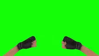 M9K - Fists in First Person [GREEN SCREEN]