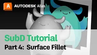 Intro to SubD Modeling, Part 4: Using Surface Fillet in Alias