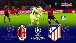 PES 2021 | Milan vs Atletico Madrid | UEFA Champions League UCL | eFootball Gameplay