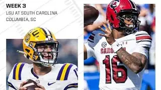 South Carolina Gamecocks vs LSU Tigers Football Game Prediction