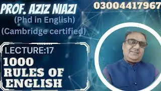Very useful lectures of English for the students of CSS,PMS,PPSC,FPSC, Spoken English, Entry test.