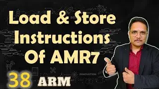 Load and Store Instructions in ARM7 | Instructions of ARM7 | ARM Processor | ARM7