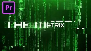FREE Matrix Cinematic Template for Adobe Premiere Pro + Tutorial