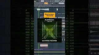 Blasterjaxx  - 1 Second [Remake] #blasterjaxx #flstudio #freeflp