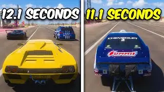 Top 5 BEST Drag Cars in Forza Horizon 5