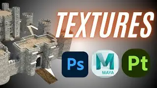 Học Textures - Photoshop vs Substance Painter vs Maya