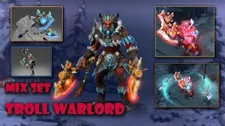 Dota 2 Troll Warlord Mix Se tIcewrack Marauder-Bitter Lineage  Frostivus 2017 Treasure