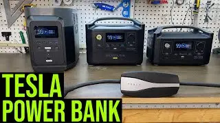 Tesla Charged by EcoFlow Power Bank