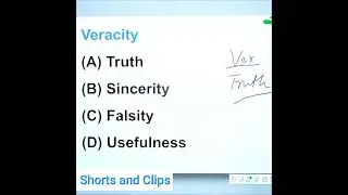 Veracity Synonyms & Antonyms #vocabulary #vocabularybuilding #vocab #trending #shorts