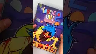 Joy is getting crazy 🧡 Villian Joy - Inside Out 2 paper play #insideout2 #joy #papercraft