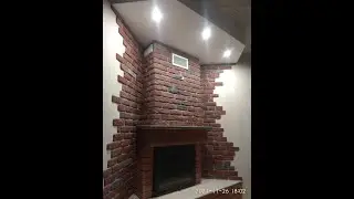 Отреставрировали камин после пожара🔥