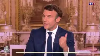 Le terrible lapsus de Macron sur TF1 !