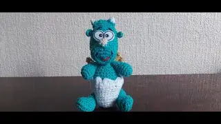 Дракон Бакс подробный МК | Вязание для начинающих | Dragon Bax tutorial | Crochet for beginners