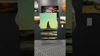 Sailboat Metal Art