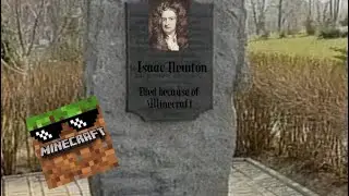 牛頓玩Minecraft結果自身不治😂⚰️🪦