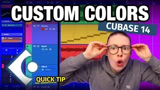 HOW TO CHANGE THE COLORS IN CUBASE | Quick Tip Cubase 14