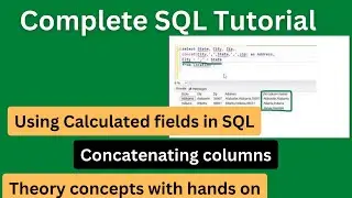 calculated fields in SQL query | How to do calculation in SQL | Theory with Hands on